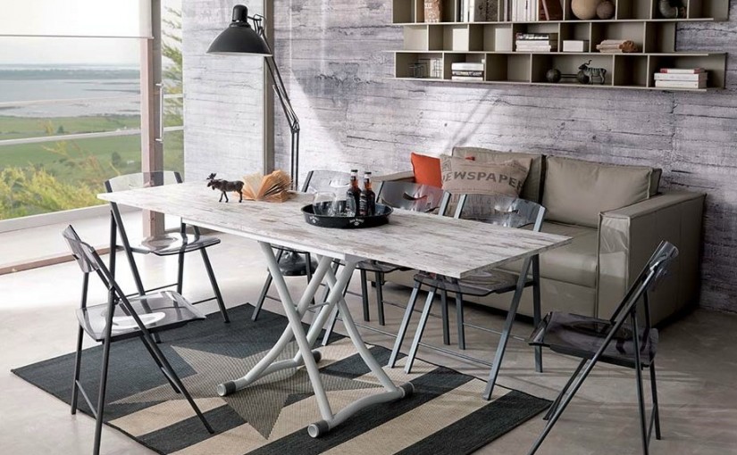 10 Great Transformable Living and Dining Room Tables by Ozzio